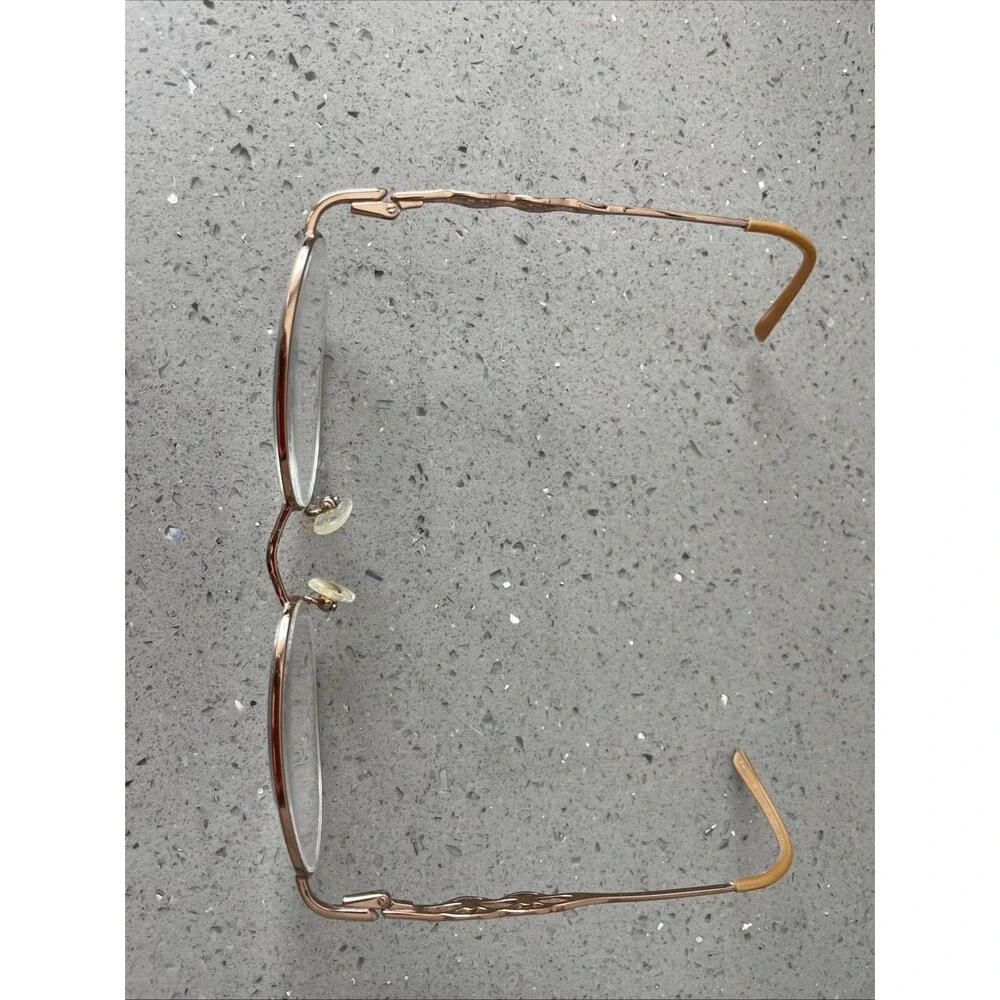 Sans Pareil Eyeglasses Frames ONLY LINDA EVANS 293 SAND Women's Brown 50-18-135